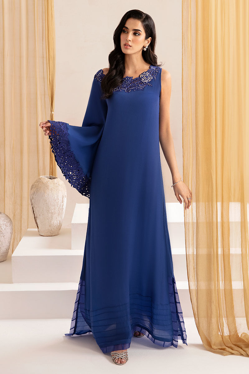 RABIA ZAHUR - Oceanic Blue Cape