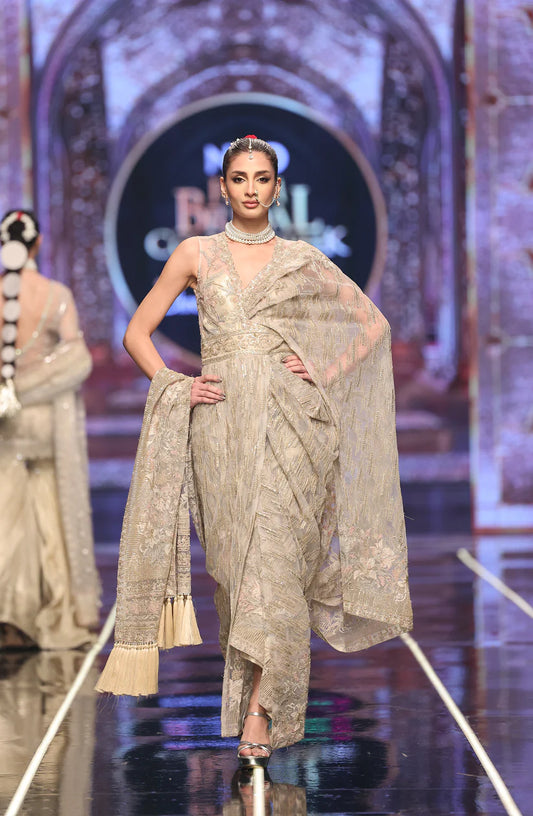 HSY -  Stitched Saree