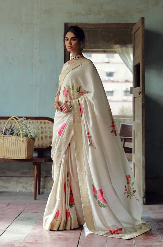 Manto - Roop (Luminous Grace) - Beige & Pink