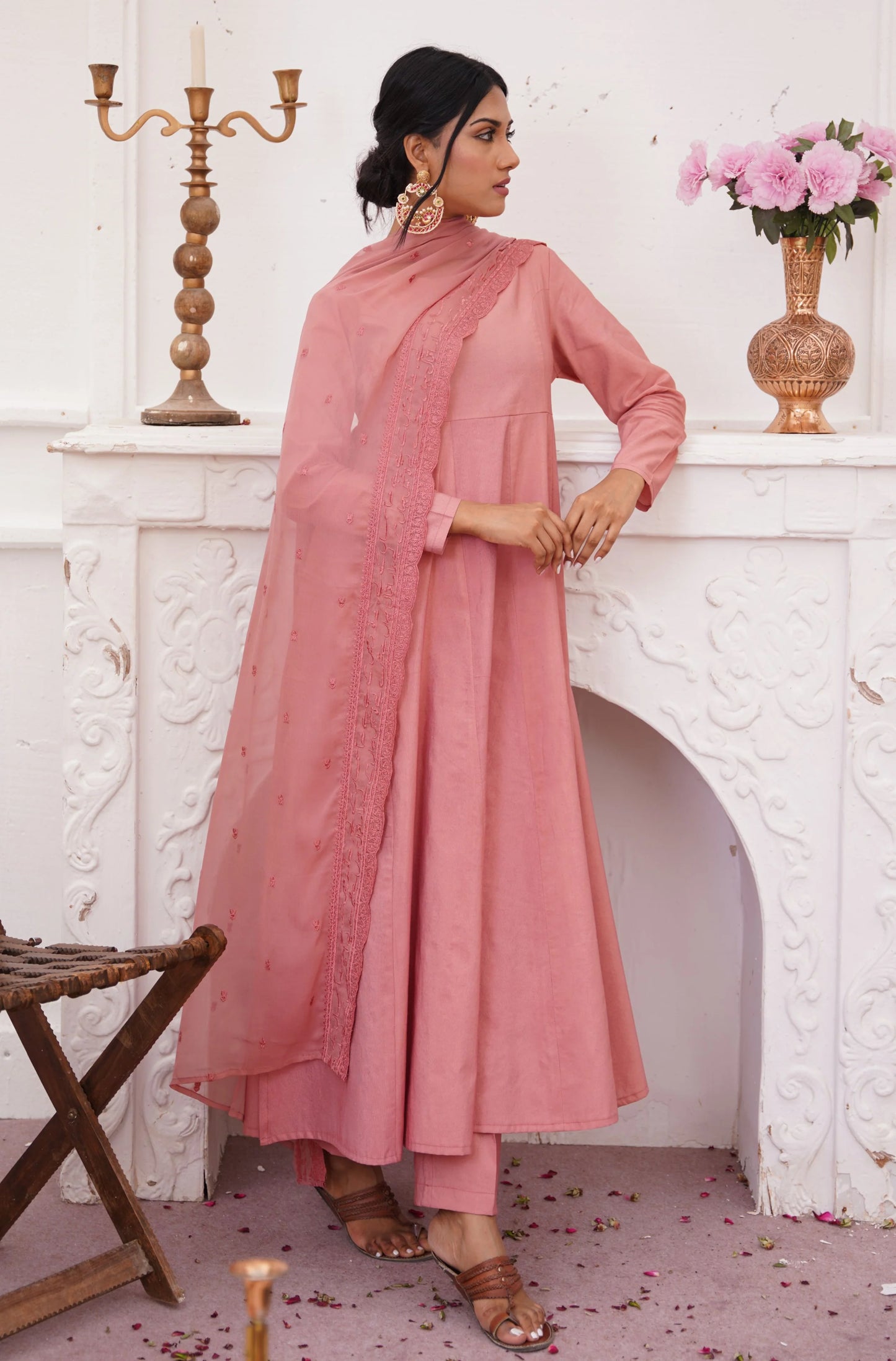 Manto - Jahaan Anarkali Rose Gold