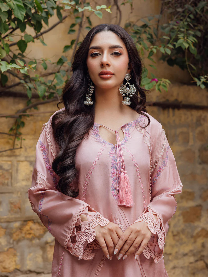 FARAH ZUBAIR - Azalea Blush Pink