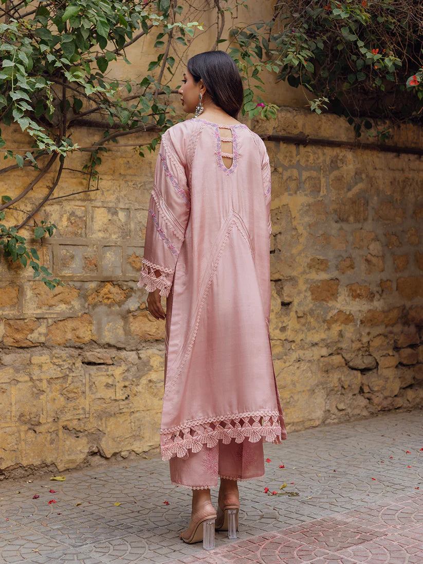 FARAH ZUBAIR - Azalea Blush Pink