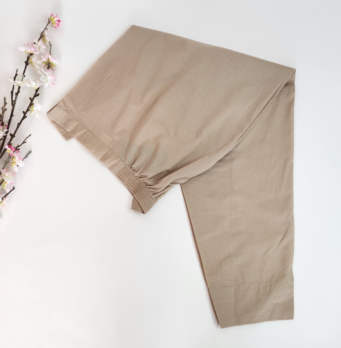 LIMELIGHT - Beige Dyed narrow leg trousers