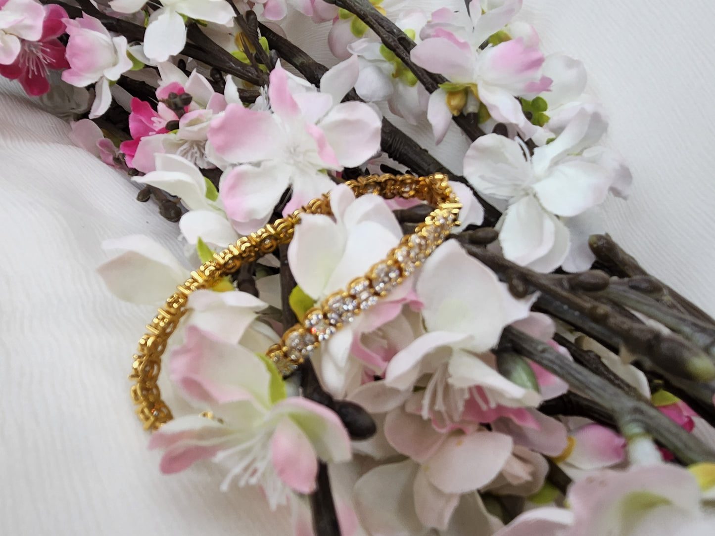 VINANTI MANJI JEWELRY - Gold with zircon diamond Bracelet