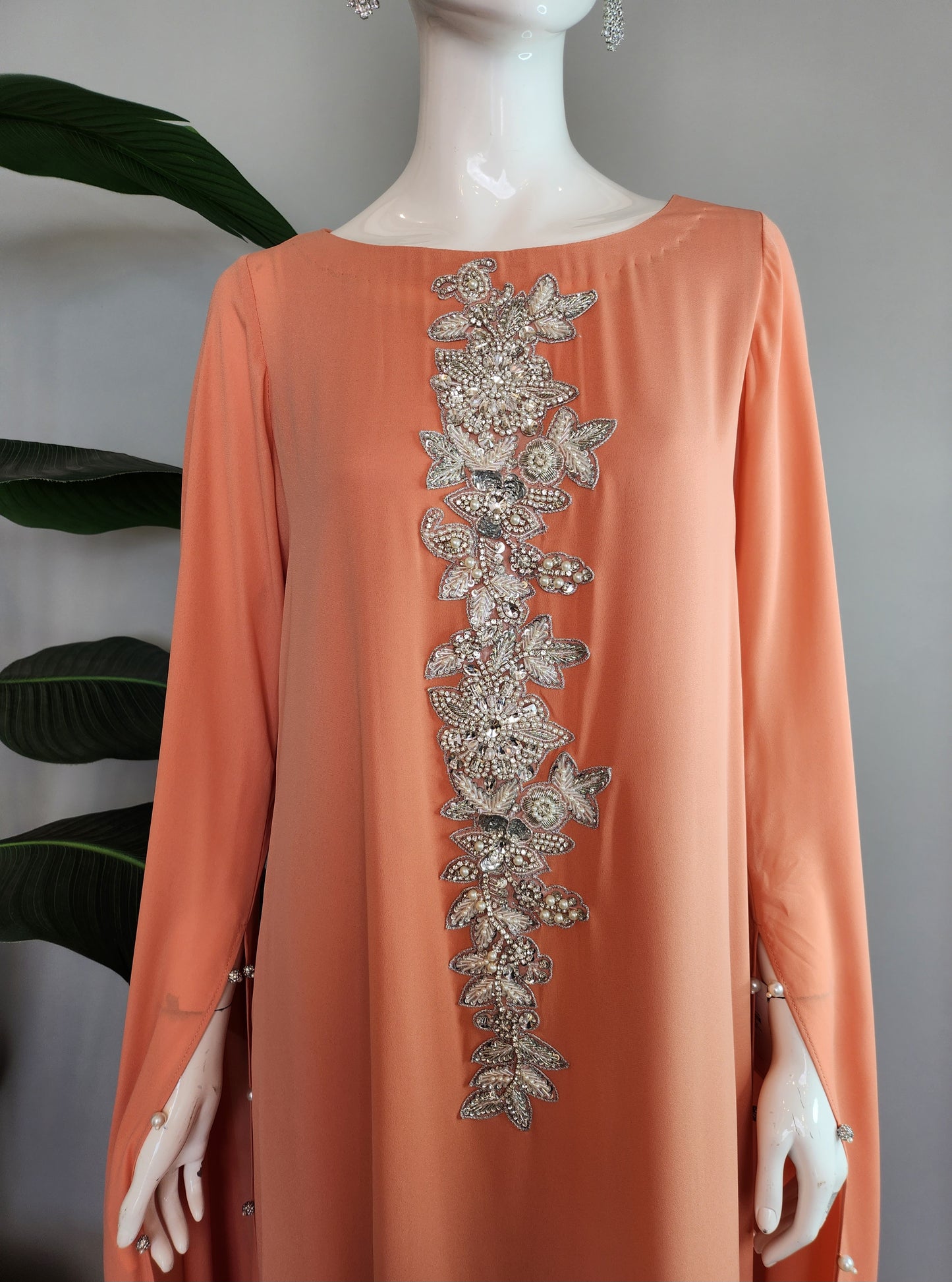 MARIA RAO - Peach Long Sleeves