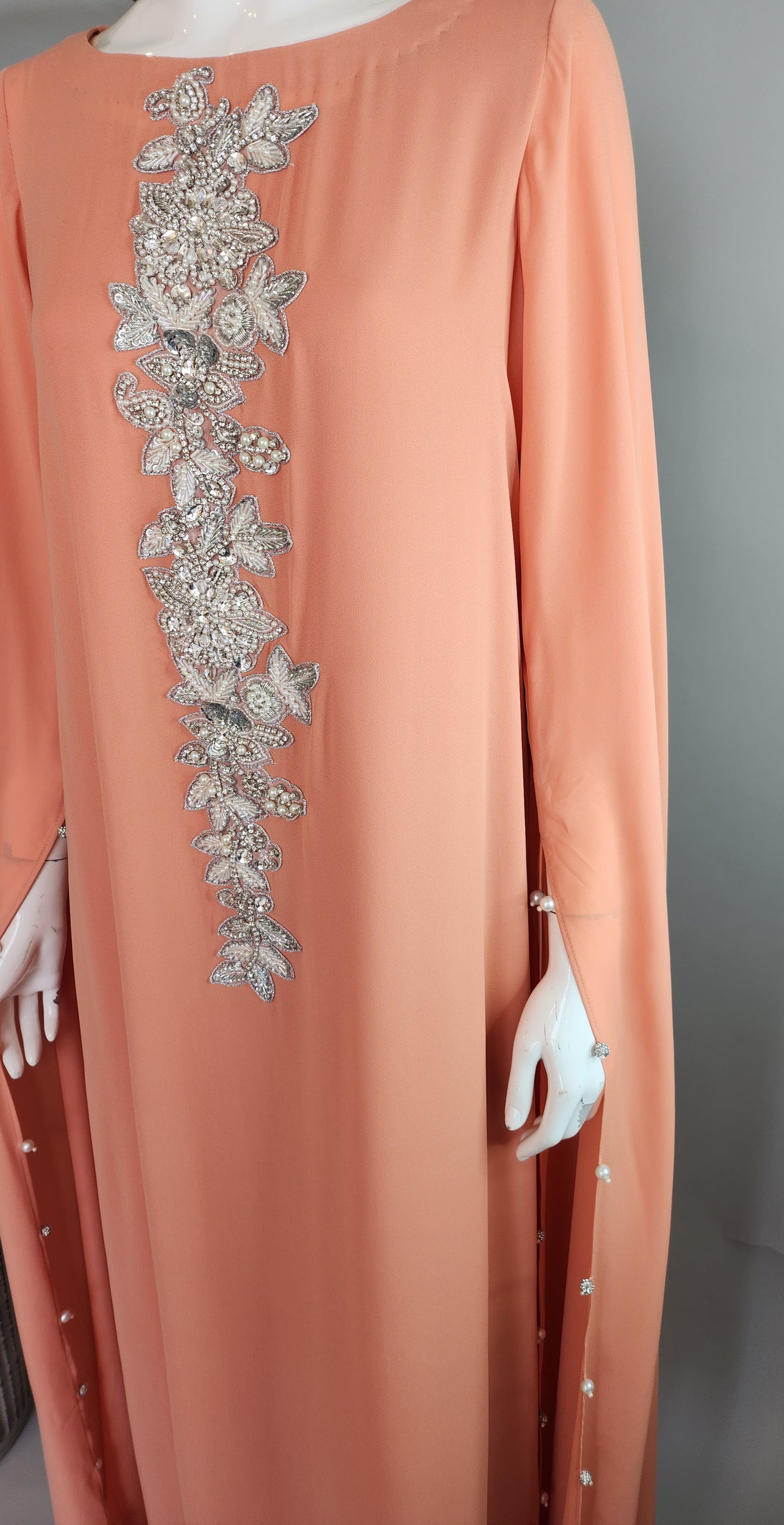 MARIA RAO - Peach Long Sleeves