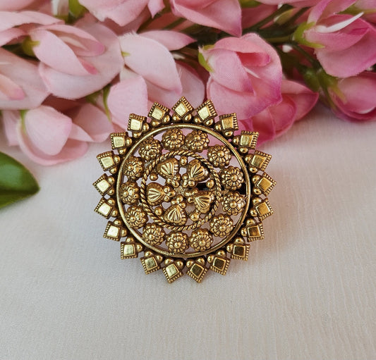 VINANTI MANJI JEWELRY - Big Round Ring