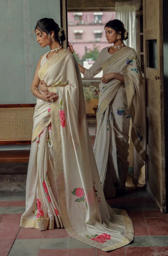 Manto - Roop (Luminous Grace) - Beige & Pink