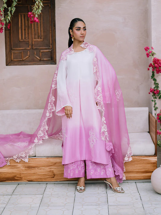 FARAH ZUBAIR - Pink Ombre