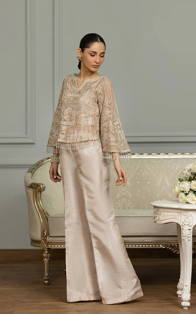 THREADS AND MOTIFS - Beige embro