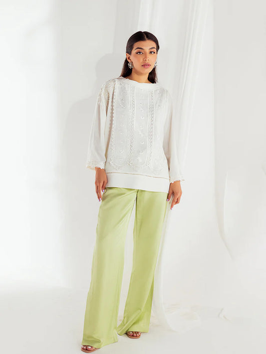 FARAH ZUBAIR - Saba White Top