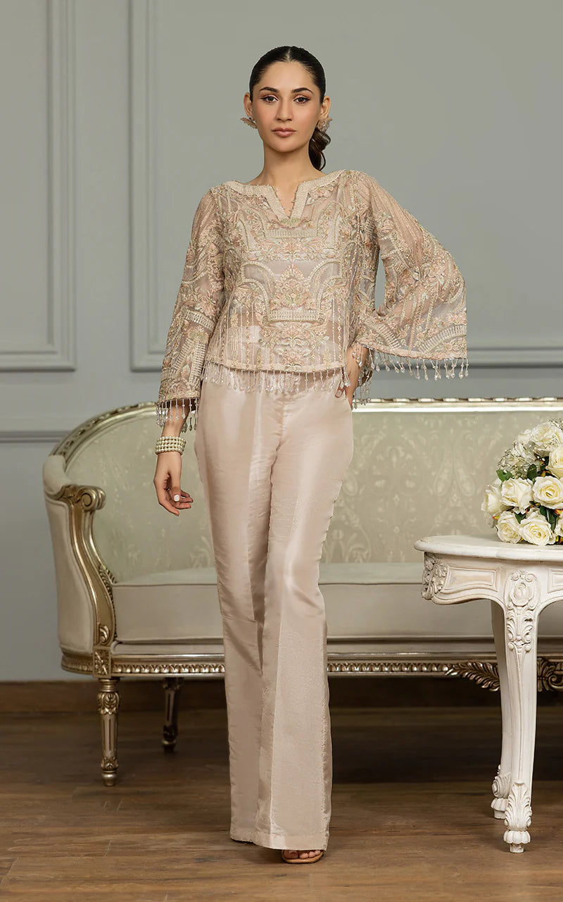 THREADS AND MOTIFS - Beige embro