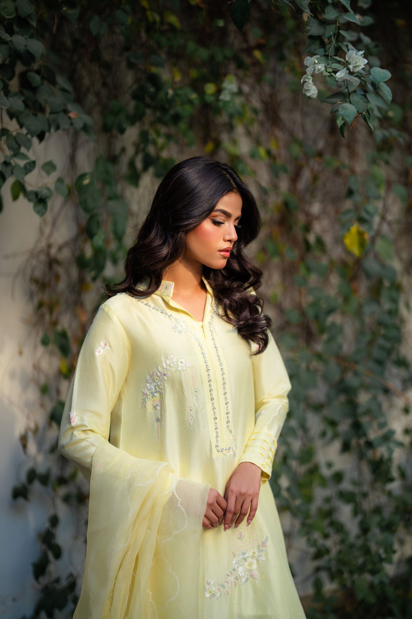 FARAH ZUBAIR - Saiyah Yellow