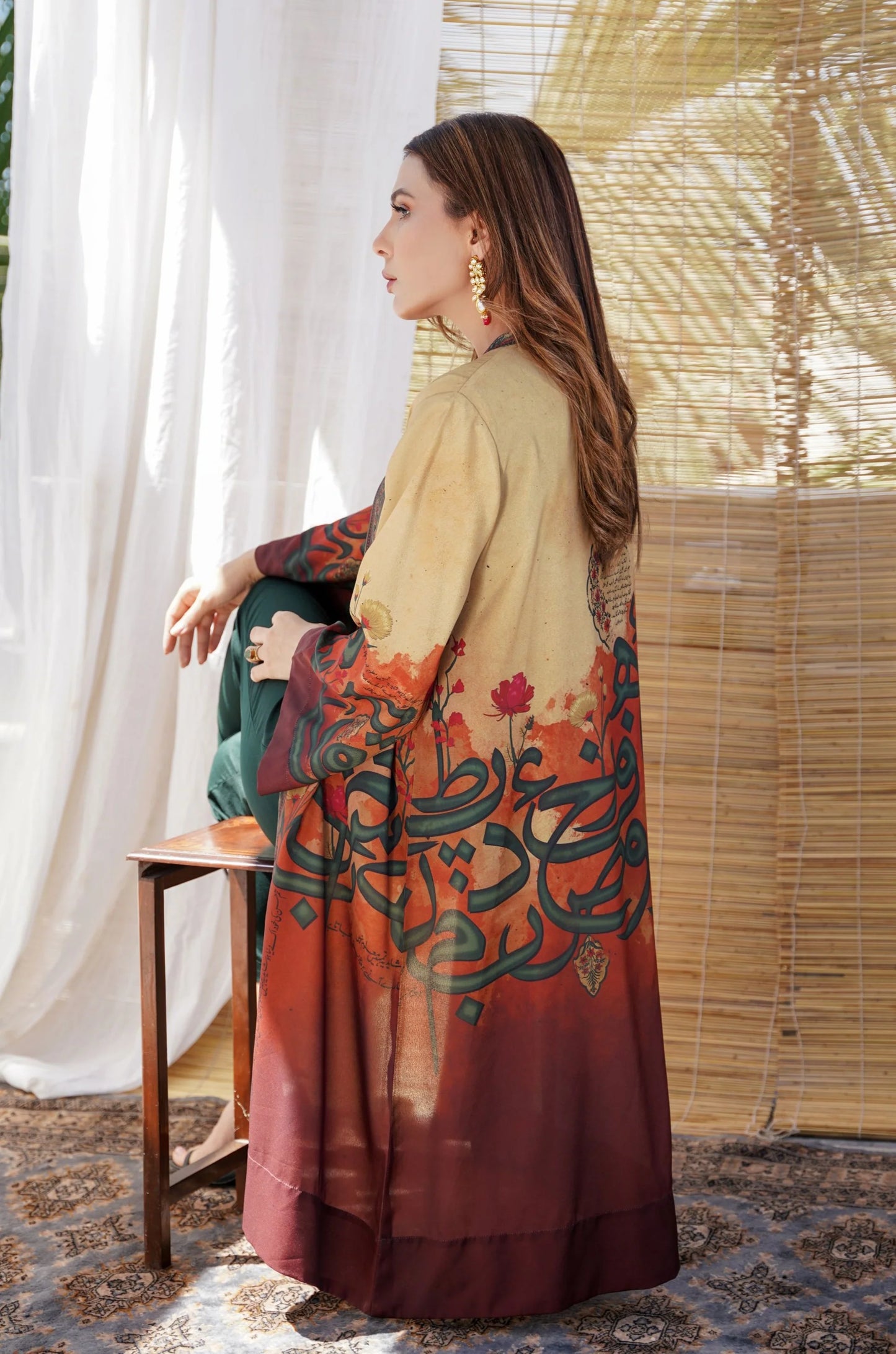 Manto - Noor Shades of Sunset Shrug