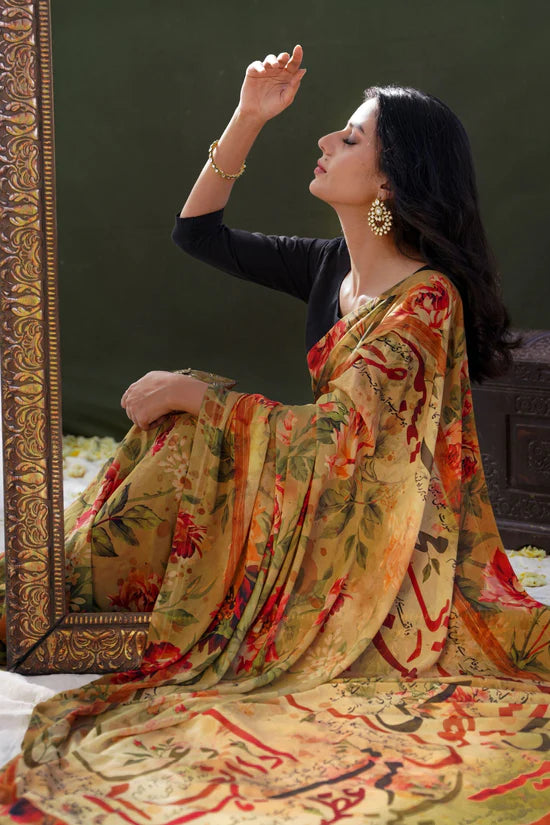 Manto - Husn Saree- Amber