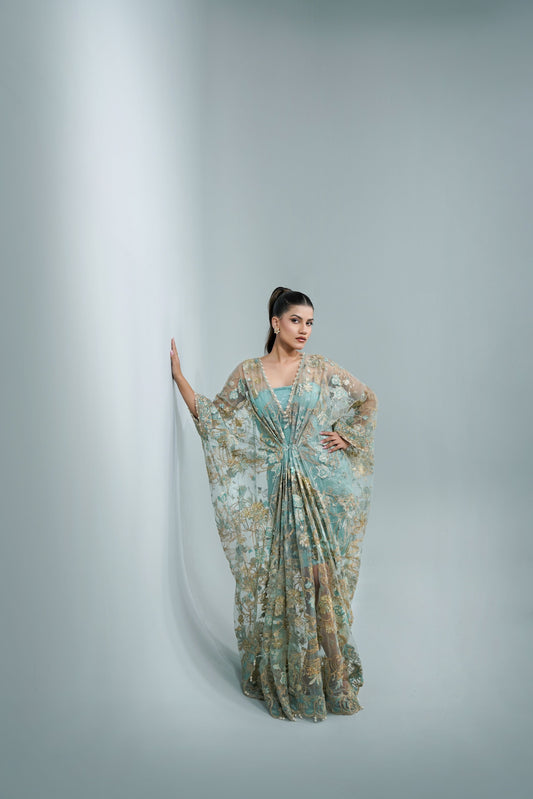 HSY -  Light Blue Kaftan