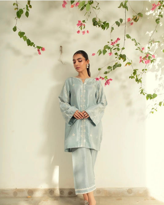 KOMAL LAKHANI - Blue Imran Sleeves